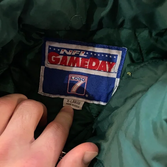 Vintage Green Bay packers logo 7 jacket